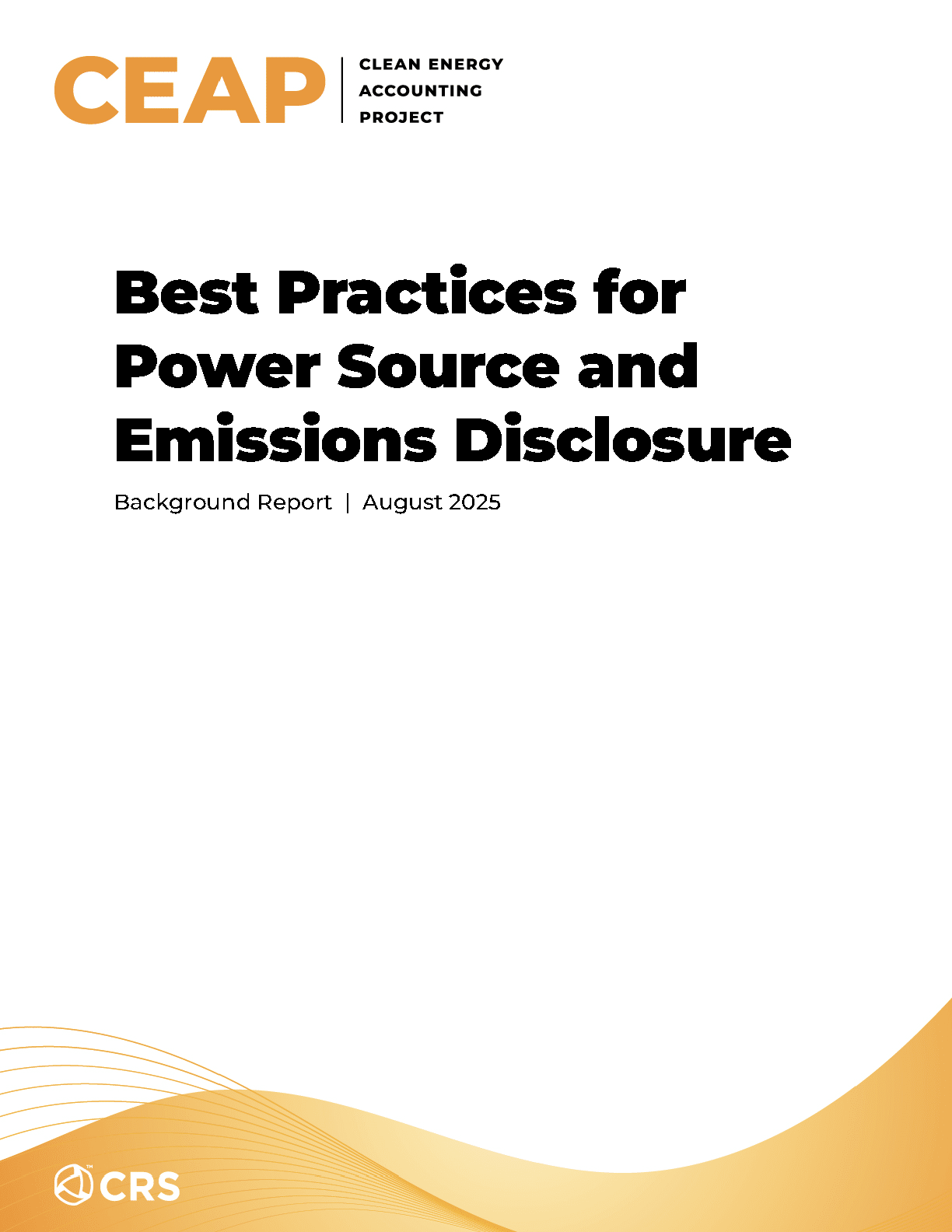 Power Source and Emissions Disclosure
